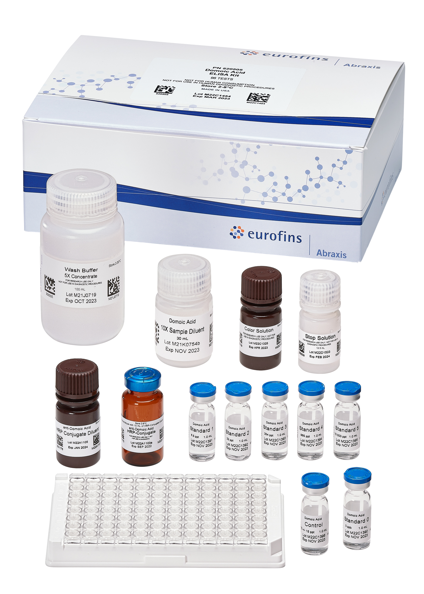 Now Available! Extended Sensitivity Domoic Acid Test Kit